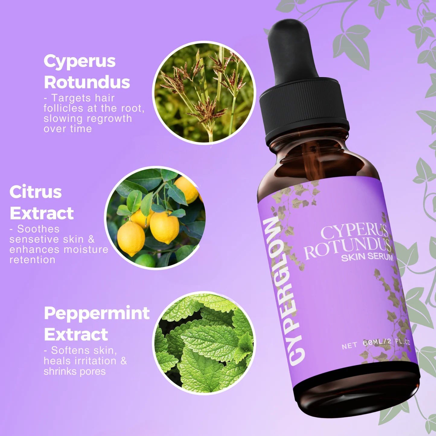 CyperGlow™ - Cyperus Rotundus Skin Serum